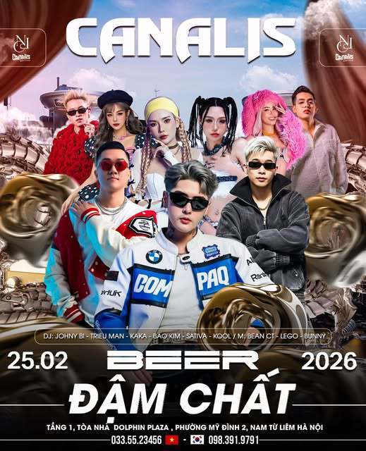 ✔️Beer club ✔️barbeerso6NguyenHoang ✔️Club ✔️Bar beer ✔️canalis beer club