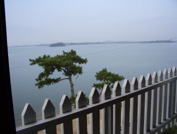 객실앞 전경